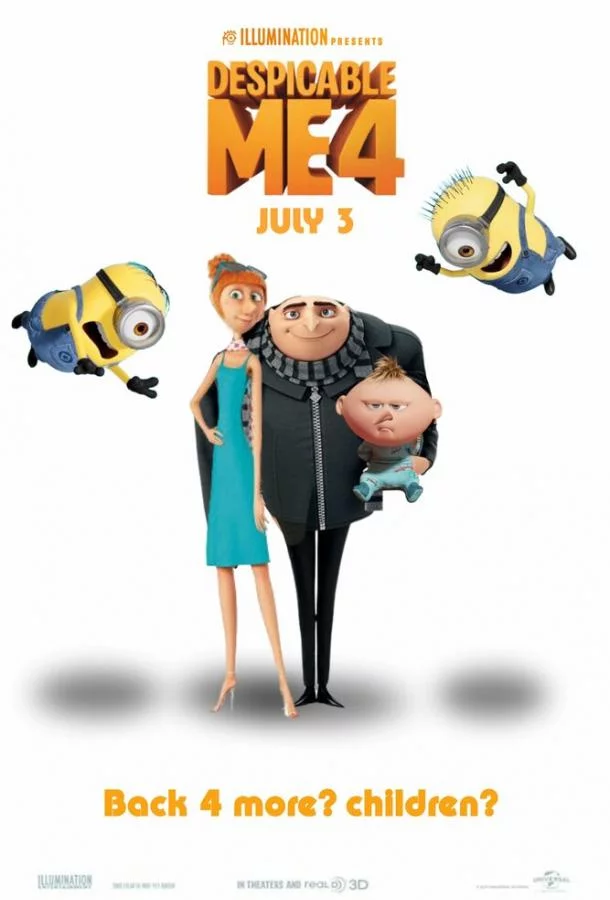 Постер Гадкий я 4