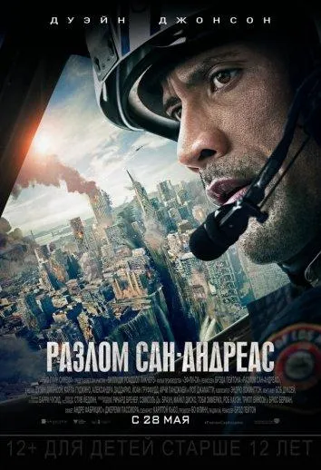 Постер Разлом Сан-Андреас
