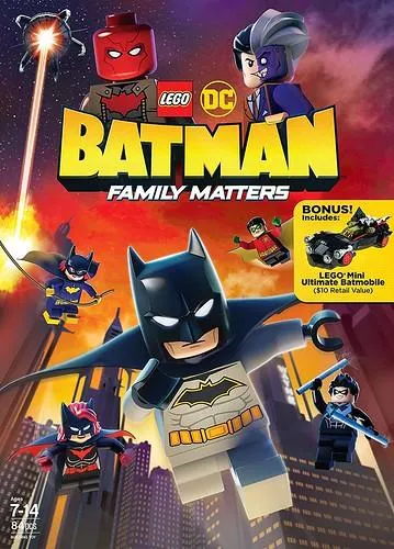 Постер LEGO DC: Бэтмен - дела семейные