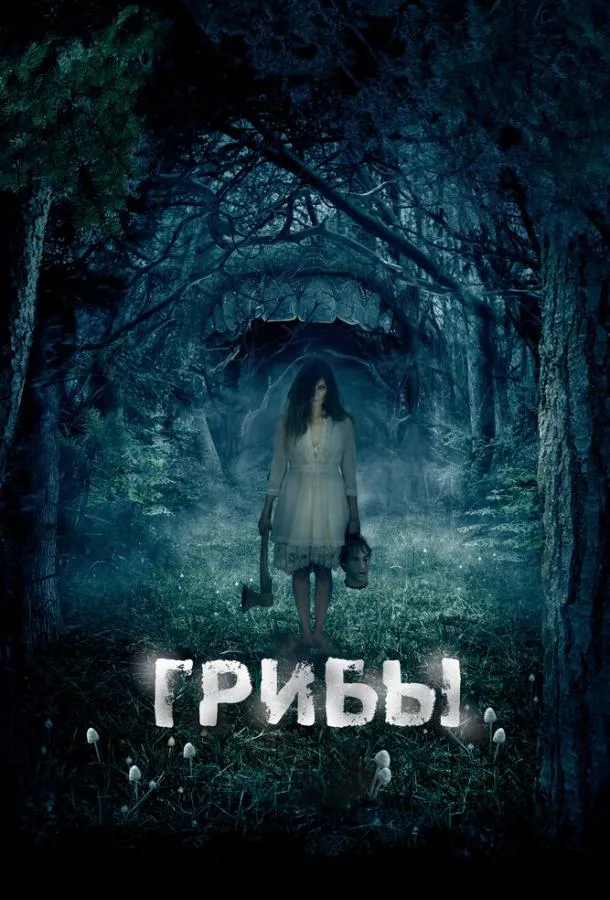 Постер Грибы 3D